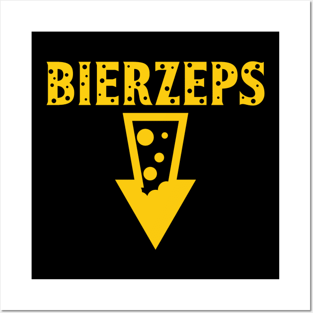 Bierzeps beer party gift Wall Art by QQdesigns